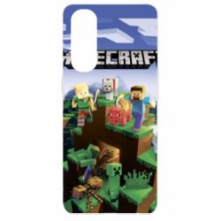 Чохол для Oppo Reno 4 Pro Minecraft Starter - PrintSalon