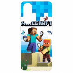 Чехол для Oppo Reno 4 Pro Minecraft summer - PrintSalon