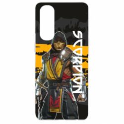Чехол для Oppo Reno 4 Pro Mortal Kombat-Scorpion - PrintSalon