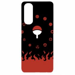 Чехол для Oppo Reno 4 Pro Naruto Sasuke Uchiha Sharingan - PrintSalon