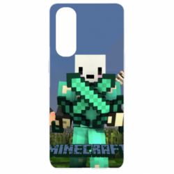 Чехол для Oppo Reno 4 Pro Novaskin Minecraft - PrintSalon