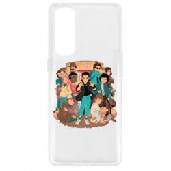 Чехол для Oppo Reno 4 Pro Очень странные дела арт - PrintSalon