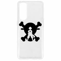 Чохол для Oppo Reno 4 Pro One Piece Luffy Captain - PrintSalon