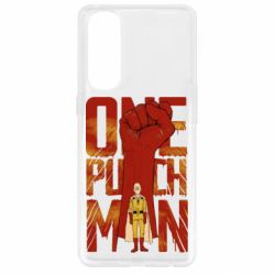 Чехол для Oppo Reno 4 Pro One Punch Man Saitama