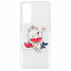 Чохол для Oppo Reno 4 Pro Паймон з кавуном - PrintSalon