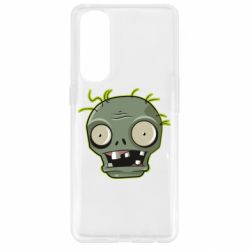 Чехол для Oppo Reno 4 Pro Plants vs zombie head - PrintSalon