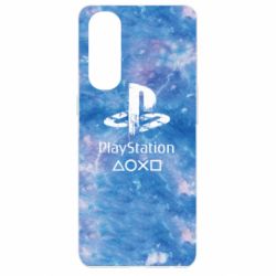 Чохол для Oppo Reno 4 Pro Playstation on tai dai background - PrintSalon