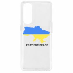 Чехол для Oppo Reno 4 Pro Pray for peace - PrintSalon