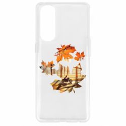 Чехол для Oppo Reno 4 Pro Проезжая осень - PrintSalon