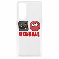 Чохол для Oppo Reno 4 Pro Red ball 4 - PrintSalon