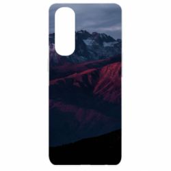 Чохол для Oppo Reno 4 Pro Red mountains - PrintSalon