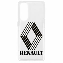 Чехол для Oppo Reno 4 Pro Renault Logo 1972 - PrintSalon