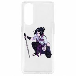Чехол для Oppo Reno 4 Pro Sasuke with katana - PrintSalon