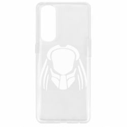 Чехол для Oppo Reno 4 Pro Шеврон полиции Хищник - PrintSalon