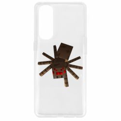 Чехол для Oppo Reno 4 Pro Spider from Minecraft - PrintSalon