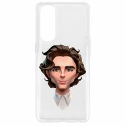 Чехол для Oppo Reno 4 Pro Timothée Chalamet - PrintSalon