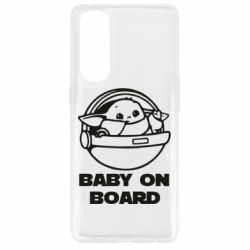 Чехол для Oppo Reno 4 Pro Вaby on board - PrintSalon