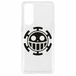 Чехол для Oppo Reno 4 Pro Ван Пис флаг Трафальгара - PrintSalon