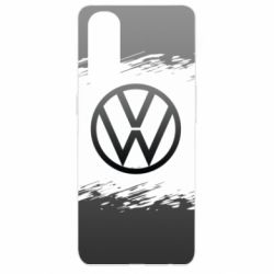Чохол для Oppo Reno 4 Pro Volkswagen logo and grunge - PrintSalon