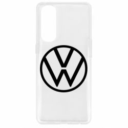 Чехол для Oppo Reno 4 Pro Volkswagen new logo - PrintSalon