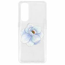 Чехол для Oppo Reno 4 Pro Watercolor flower - PrintSalon