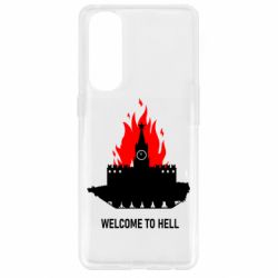 Чехол для Oppo Reno 4 Pro Welcome to Hell - PrintSalon