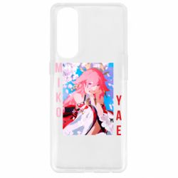 Чехол для Oppo Reno 4 Pro Yae Miko art - PrintSalon