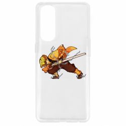 Чехол для Oppo Reno 4 Pro Zenitsu Demon Slayer - PrintSalon