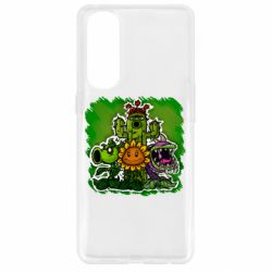 Чохол для Oppo Reno 4 Pro Zombie vs Plants players - PrintSalon