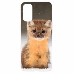 Чехол для Oppo Reno 4 Пушистая куница - PrintSalon