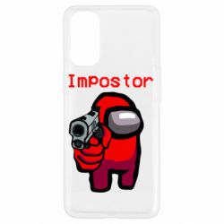 Чохол для Oppo Reno 4Red Impostor - PrintSalon