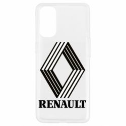 Чехол для Oppo Reno 4 Renault Logo 1972 - PrintSalon