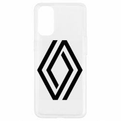 Чехол для Oppo Reno 4 Renault New Logo - PrintSalon