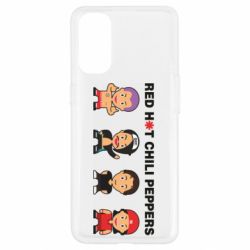 Чехол для Oppo Reno 4 RHCP Chibies - PrintSalon