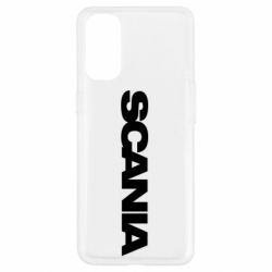 Чехол для Oppo Reno 4 Scania truck - PrintSalon