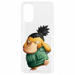 Чехол для Oppo Reno 4 Shikamaru Psyduck - PrintSalon