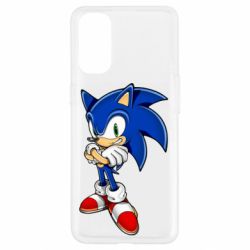 Чехол для Oppo Reno 4 Sonic with smile - PrintSalon