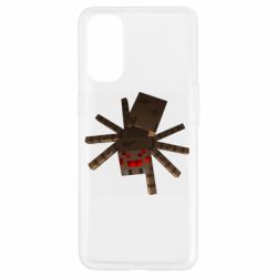 Чехол для Oppo Reno 4 Spider from Minecraft - PrintSalon