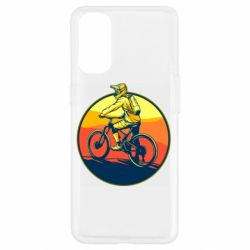 Чехол для Oppo Reno 4 Сyclist - PrintSalon