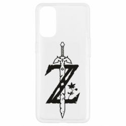 Чохол для Oppo Reno 4The Legend of Zelda Logo - PrintSalon