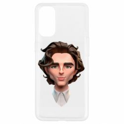 Чехол для Oppo Reno 4 Timothée Chalamet - PrintSalon