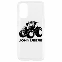 Чохол для Oppo Reno 4Tractor John Deere - PrintSalon