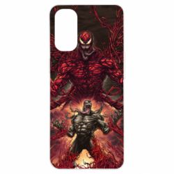 Чохол для Oppo Reno 4Веном и Карнаж симбиоты - PrintSalon