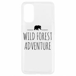 Чехол для Oppo Reno 4 Wild forest adventure - PrintSalon