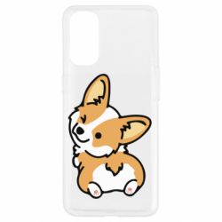 Чехол для Oppo Reno 4 Winking Corgi - PrintSalon