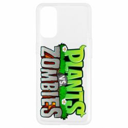 Чехол для Oppo Reno 4 Zombie vs Plants - PrintSalon