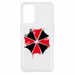 Чохол для Oppo Reno 5 4G Амбрела арт бризки - PrintSalon