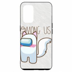 Чохол для Oppo Reno 5 4G Among us cute cat - PrintSalon