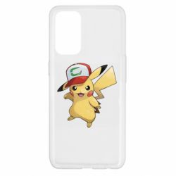 Чехол для Oppo Reno 5 4G Ash's hat Pikachu - PrintSalon