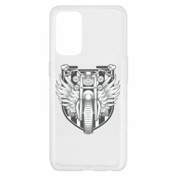 Чехол для Oppo Reno 5 4G Bike Shield Art - PrintSalon